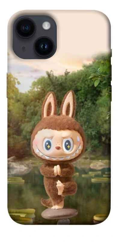 Чохол на Apple iPhone 14 (6.1") Labubu Yoga фото 1 з 1