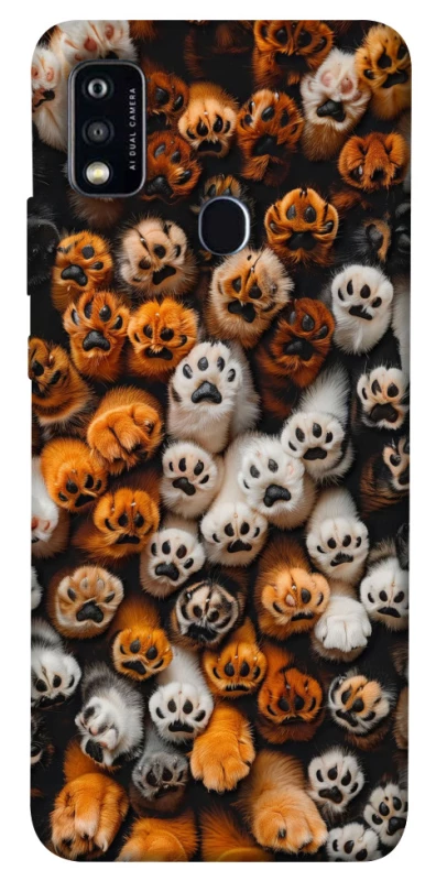 Чехол на ZTE Blade A51 Сat paws фото 1 из 1