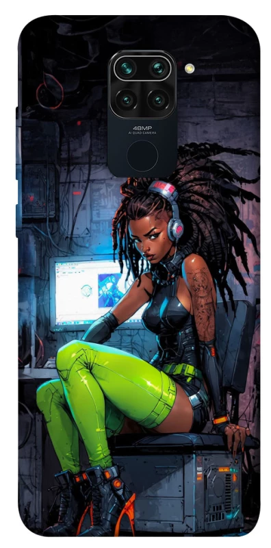 Чохол на Xiaomi Redmi Note 9 / Redmi 10X Cyber girl фото 1 з 1