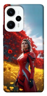 Чехол на Xiaomi Poco F5 / Note 12 Turbo Cyber space girl ver.5 фото 1 из 1