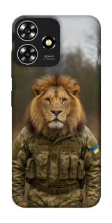 Чохол на ZTE Blade A73 4G Лев захисник фото 1 з 1