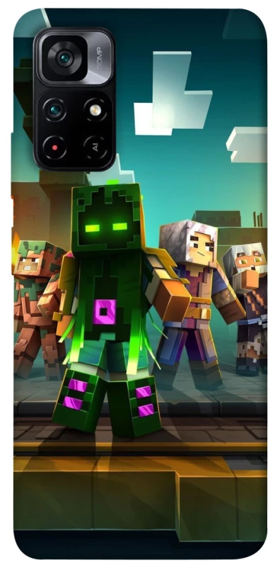 Чехол на Xiaomi Poco M4 Pro 5G Minecraft dungeon фото 1 из 1