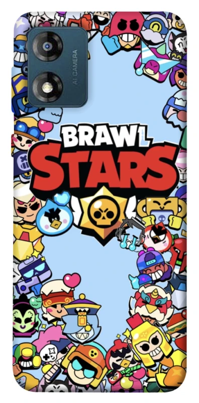 Чехол на Motorola Moto E13 Brawl Stars ver.2 фото 1 из 1