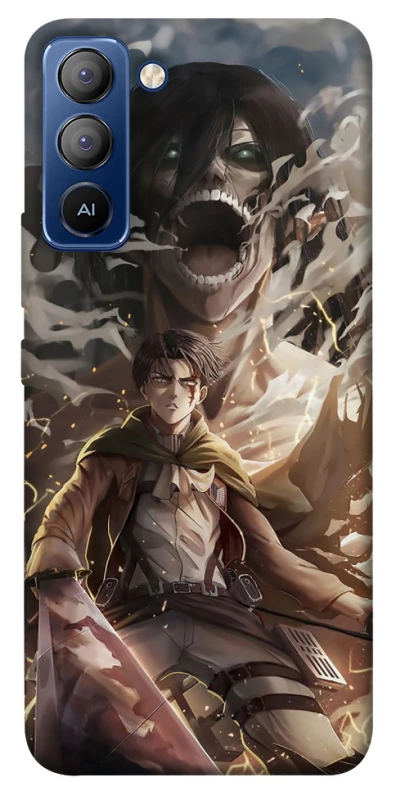 Чохол на TECNO Pop 5 LTE Eren Yeager фото 1 з 1