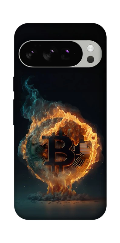 Чохол на Google Pixel 10 Pro Fire Bitcoin фото 1 з 1