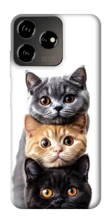 Чехол на ZTE Blade V50 Design 4G Красивые котики фото 1 из 1