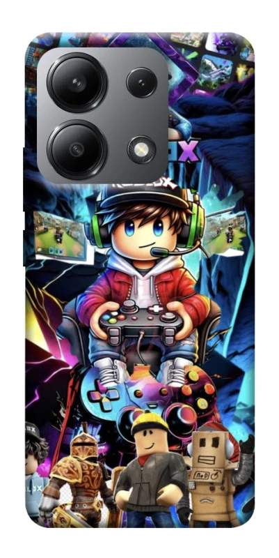 Чохол на Xiaomi Redmi Note 13 4G Roblox collage ver.4 фото 1 з 1