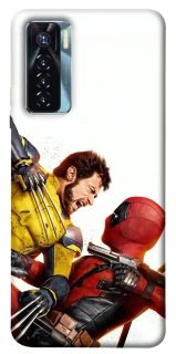 Чехол на TECNO Camon 17 Pro Deadpool and Wolverine фото 1 из 1