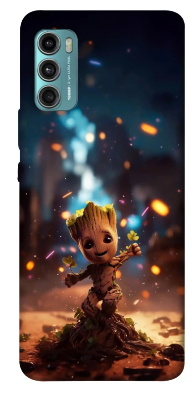 Чехол на Motorola Moto G60 Baby Groot v3 фото 1 из 1