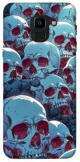 Чехол на Samsung J600F Galaxy J6 (2018) Skulls v2 фото 1 из 1