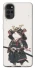 Чохол на Motorola Moto G22 Samurai Cat Warrior фото 1 з 1