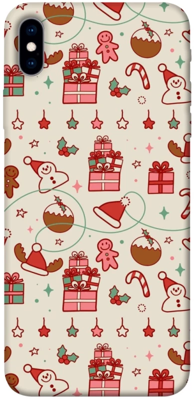 Чохол на Apple iPhone XS Max (6.5") Новорічний v14 фото 1 з 1