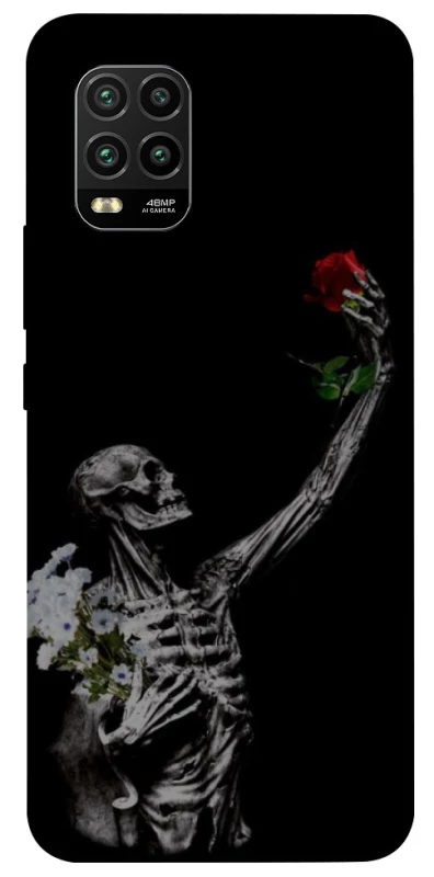 Чохол на Xiaomi Mi 10 Lite Skeleton vs Rose фото 1 з 1