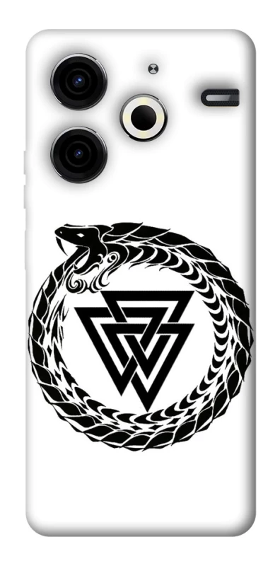 Чехол на TECNO Pova 6 Neo (LI6) Uruboros v2 фото 1 из 1