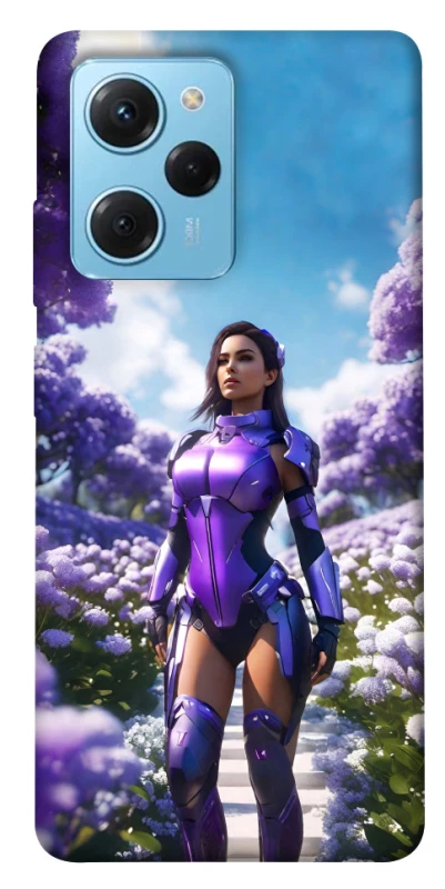 Чохол на Xiaomi Poco X5 Pro 5G Cyber space girl ver.4 фото 1 з 1