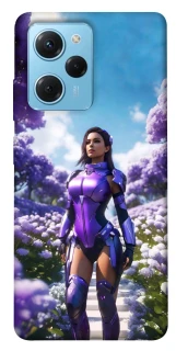 Чехол на Xiaomi Poco X5 Pro 5G Cyber space girl ver.4 фото 1 из 1