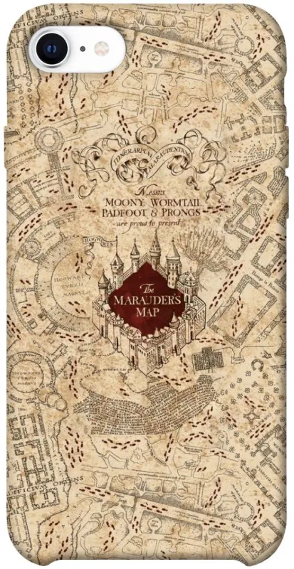 Чохол на Apple iPhone SE (2020) Marauders map фото 1 з 1