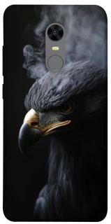 Чехол на Xiaomi Redmi 5 Plus / Redmi Note 5 (Single Camera) black eagle фото 1 из 1