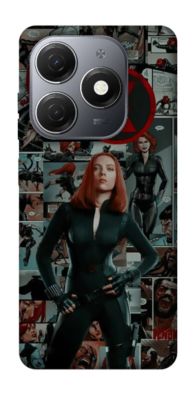 Чохол на TECNO Spark 20 Black Widow фото 1 з 1