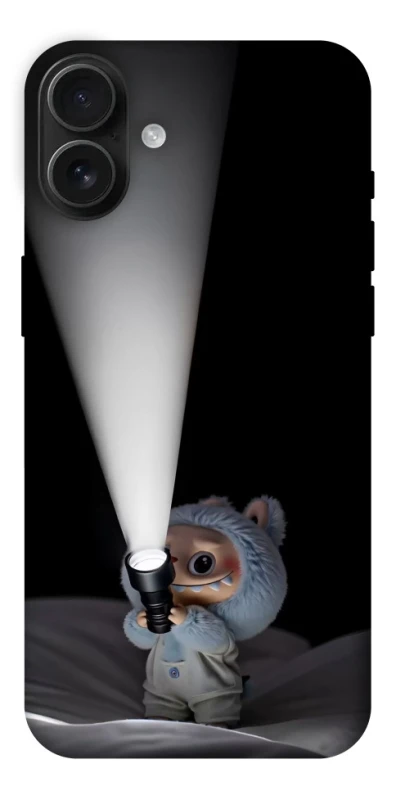 Чохол на Apple iPhone 16 Plus Labubu with flashlight ver.3 фото 1 з 1