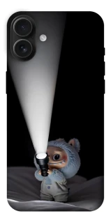 Чохол на Apple iPhone 16 Plus Labubu with flashlight ver.3 фото 1 з 1