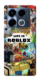Чохол на Infinix Note 40 4G Life is Roblox фото 1 з 1