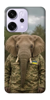 Чехол на Oppo Reno 14 Pro Слон защитник фото 1 из 1