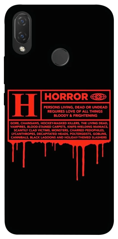 Чохол на Huawei P Smart+ (nova 3i) Horror Halloween фото 1 з 1