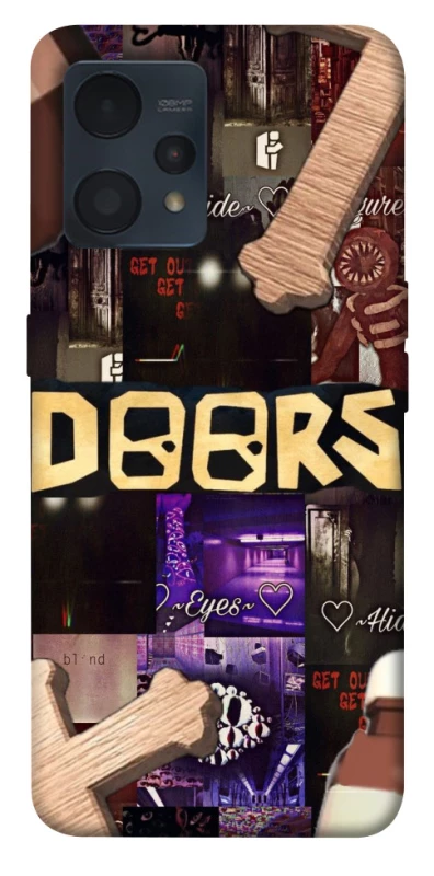 Чехол на Realme 9 4G / 9 Pro+ Roblox doors dark mode фото 1 из 1