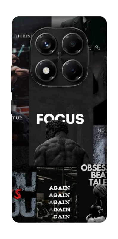 Чехол на Xiaomi Redmi Note 14 Pro 5G Focus collage фото 1 из 1