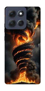 Чехол на Motorola Moto G86 Power Огненный торнадо фото 1 из 1