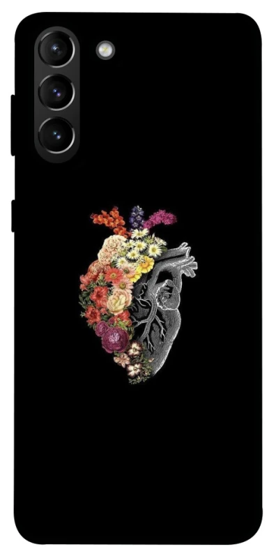 Чохол на Samsung Galaxy S21+ Heart with flowers фото 1 з 1