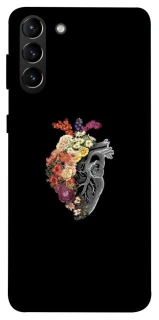 Чохол на Samsung Galaxy S21+ Heart with flowers фото 1 з 1