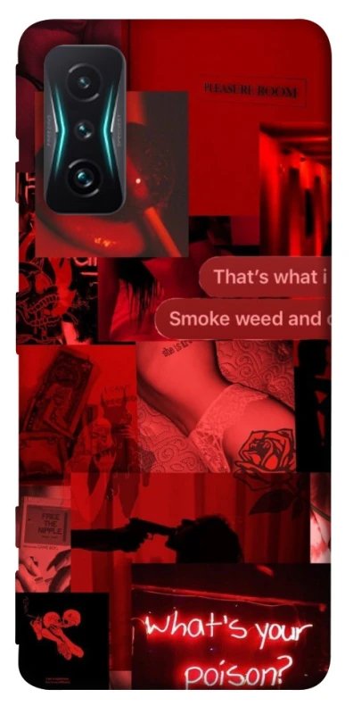 Чохол на Xiaomi Redmi K50 Gaming Love collage ver.1 фото 1 з 1