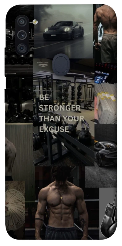 Чохол на Samsung Galaxy M11 Be stronger фото 1 з 1