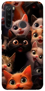 Чохол на Xiaomi Redmi Note 8T happy cats фото 1 з 1