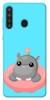 Чехол на Samsung Galaxy A21 Adopt Me Hippo Floatie фото 1 из 1