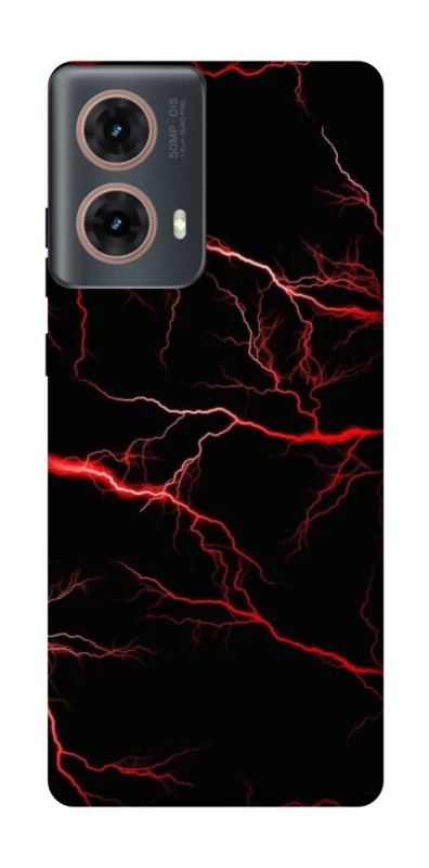 Чохол на Motorola Moto G85 Червона молнія фото 1 з 1