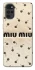 Чехол на Motorola Moto G22 Miu Miu фото 1 из 1