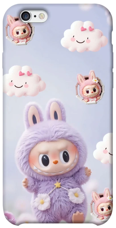 Чохол на Apple iPhone 6/6s (4.7") Labubu & clouds фото 1 з 1