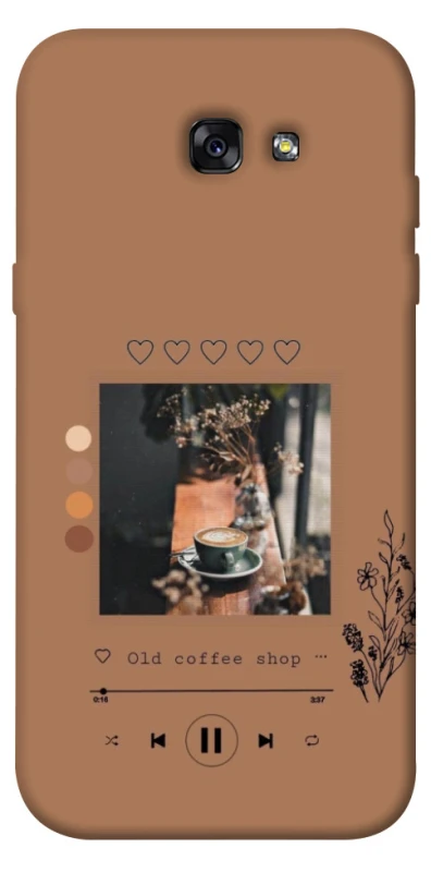 Чехол на Samsung A720 Galaxy A7 (2017) Coffee player фото 1 из 1