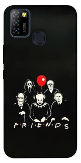 Чохол на Infinix Hot 10 Lite Horror Friends фото 1 з 1