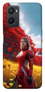 Чохол на Oppo A96 Cyber space girl ver.5 фото 1 з 1