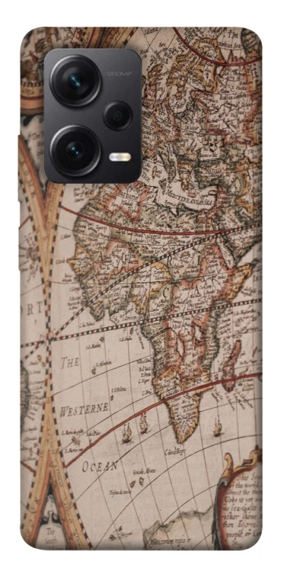 Чехол на Xiaomi Redmi Note 12 Pro 5G Карта путешествий фото 1 из 1