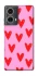 Чохол на Motorola Moto G85 Red hearts 2 фото 1 з 1