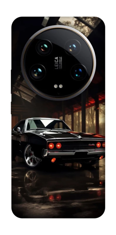 Чохол на Xiaomi 14 Ultra Black classic car фото 1 з 1