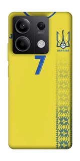 Чохол на Xiaomi Redmi Note 13 5G UA-Football ver.3 фото 1 з 1