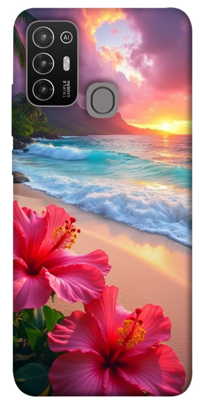 Чохол на ZTE Blade A52 Flowers v21 фото 1 з 1