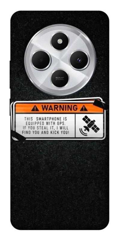 Чохол на Xiaomi Redmi 14C / Poco C75 Warning фото 1 з 1