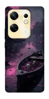 Чохол на Infinix Zero 30 4G Boat and flamingo фото 1 з 1